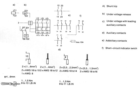 Equipment circuit diagrams