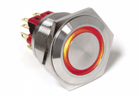 Vandal Resistant Switch, Vandalproof Switch, Illuminated Switch, L25